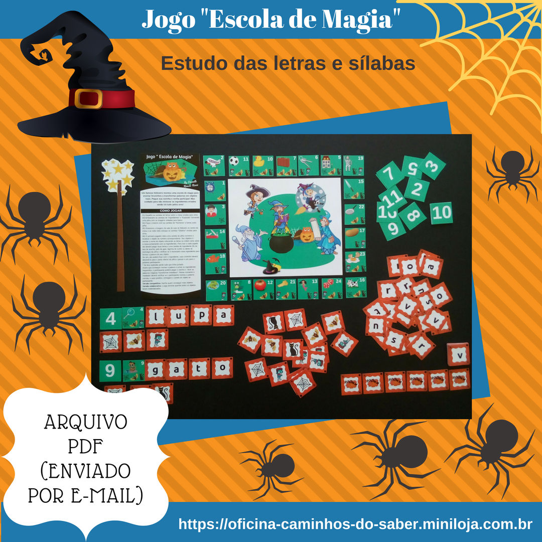 Jogo Escola de Magia (Arquivo Digital)